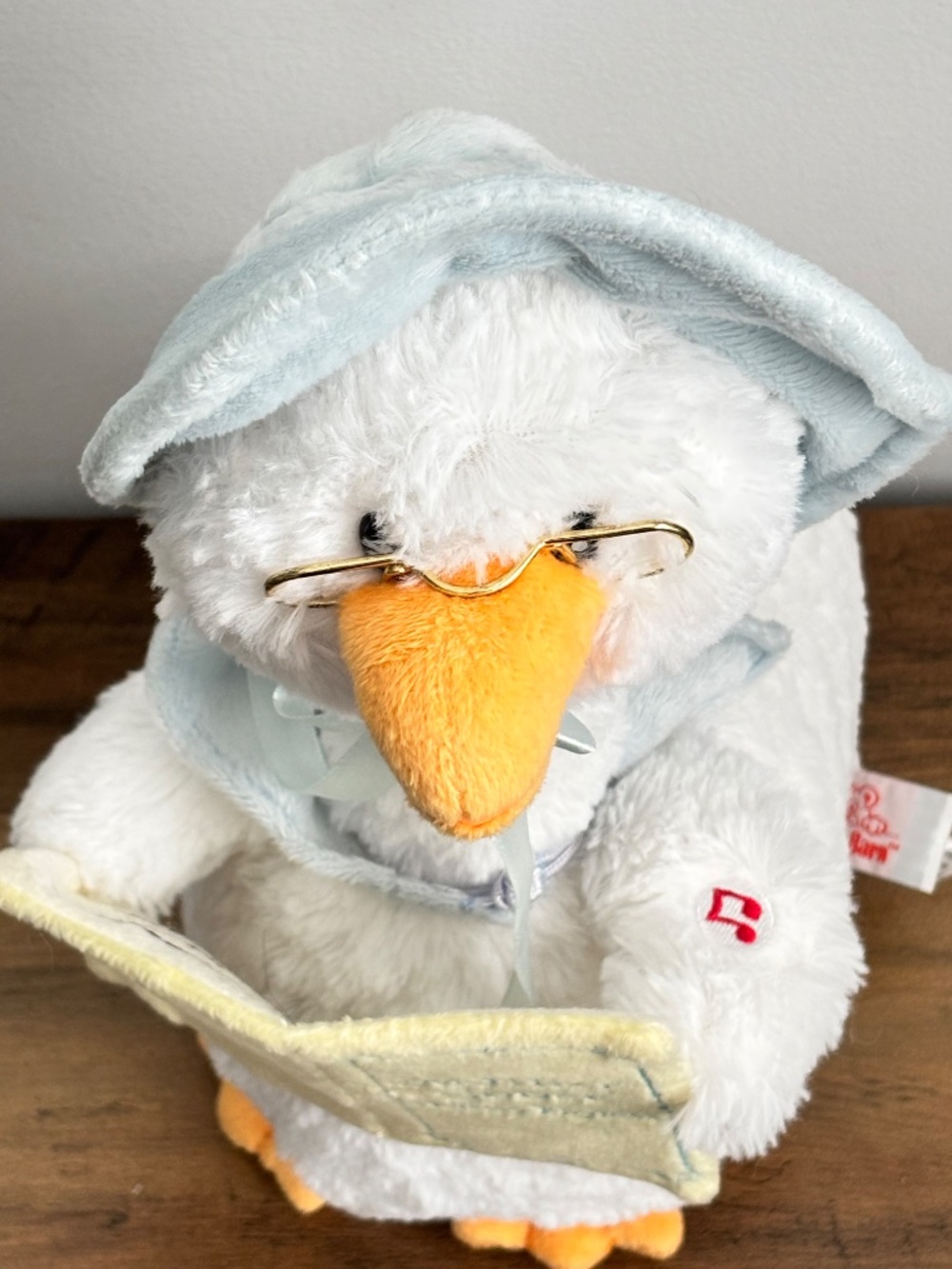 Cuddle Barn Mother Goose Story Time Plush Moving Talking Nursery Rhymes Musical - Picture 3 of 12